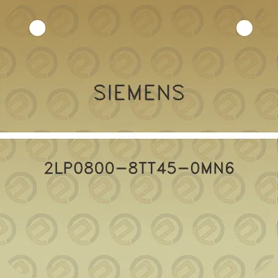 siemens-2lp0800-8tt45-0mn6