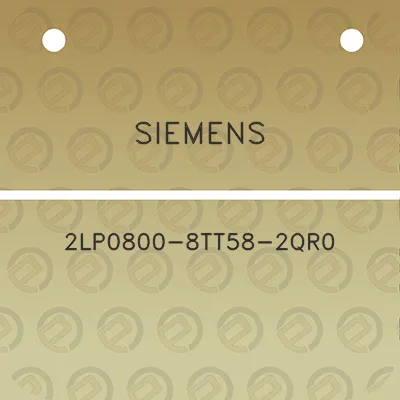 siemens-2lp0800-8tt58-2qr0