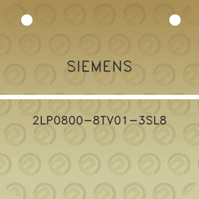 siemens-2lp0800-8tv01-3sl8