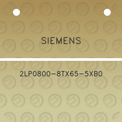 siemens-2lp0800-8tx65-5xb0