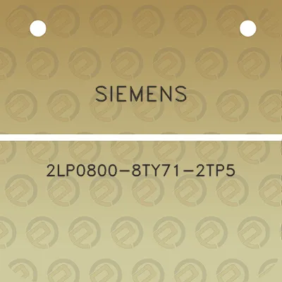 siemens-2lp0800-8ty71-2tp5