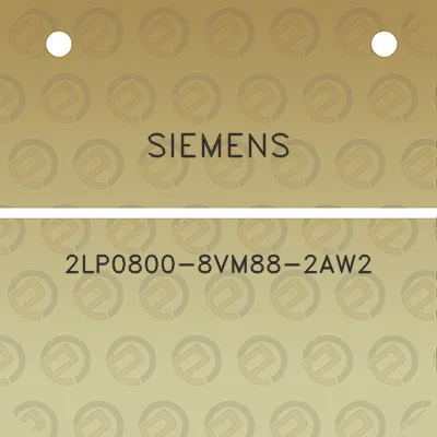 siemens-2lp0800-8vm88-2aw2