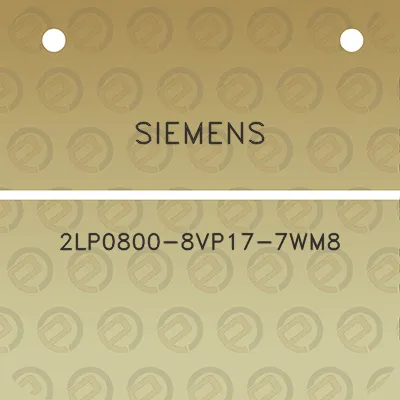 siemens-2lp0800-8vp17-7wm8