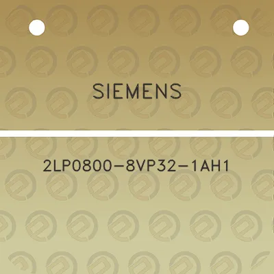 siemens-2lp0800-8vp32-1ah1