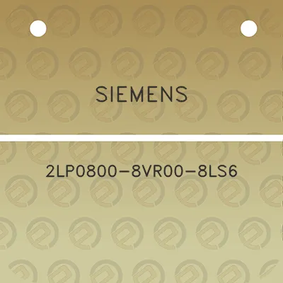 siemens-2lp0800-8vr00-8ls6