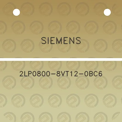 siemens-2lp0800-8vt12-0bc6