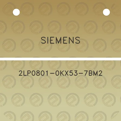 siemens-2lp0801-0kx53-7bm2