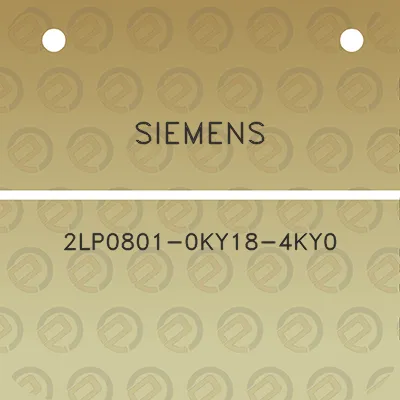 siemens-2lp0801-0ky18-4ky0