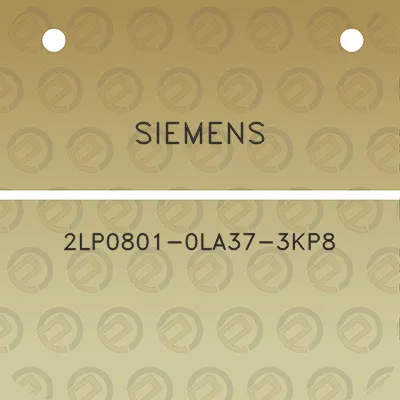 siemens-2lp0801-0la37-3kp8