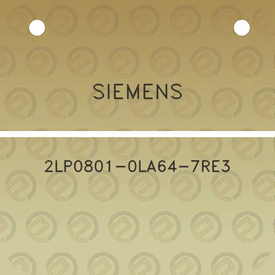 siemens-2lp0801-0la64-7re3