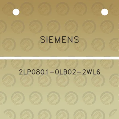 siemens-2lp0801-0lb02-2wl6