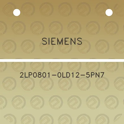 siemens-2lp0801-0ld12-5pn7