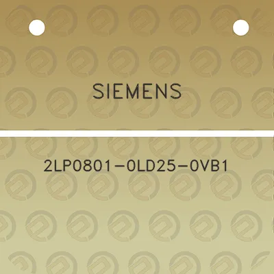 siemens-2lp0801-0ld25-0vb1