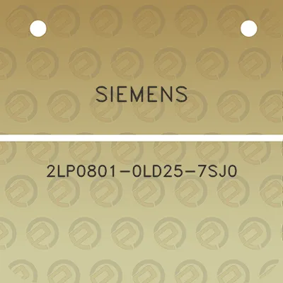 siemens-2lp0801-0ld25-7sj0