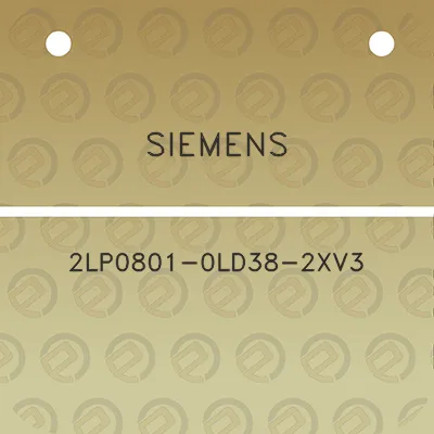 siemens-2lp0801-0ld38-2xv3