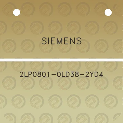 siemens-2lp0801-0ld38-2yd4