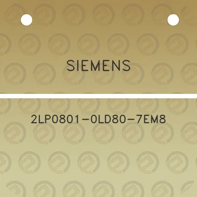 siemens-2lp0801-0ld80-7em8