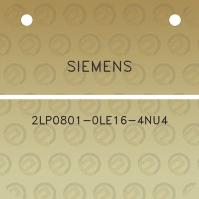 siemens-2lp0801-0le16-4nu4