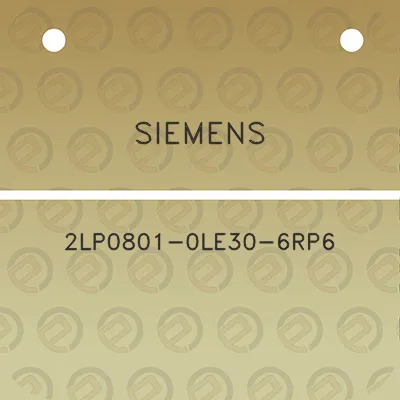 siemens-2lp0801-0le30-6rp6