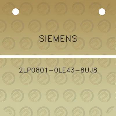 siemens-2lp0801-0le43-8uj8