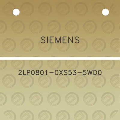 siemens-2lp0801-0xs53-5wd0