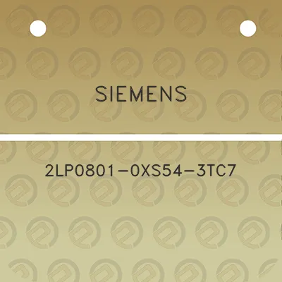 siemens-2lp0801-0xs54-3tc7