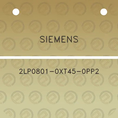 siemens-2lp0801-0xt45-0pp2