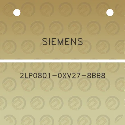 siemens-2lp0801-0xv27-8bb8