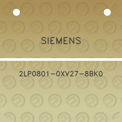 siemens-2lp0801-0xv27-8bk0