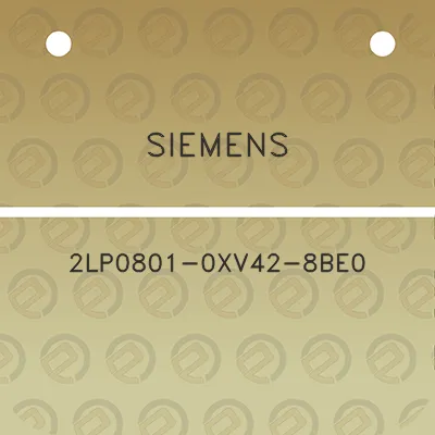 siemens-2lp0801-0xv42-8be0