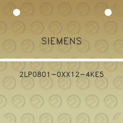 siemens-2lp0801-0xx12-4ke5