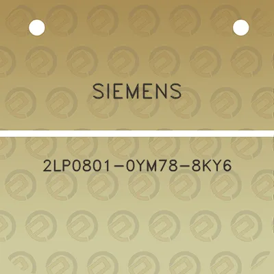 siemens-2lp0801-0ym78-8ky6