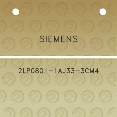 siemens-2lp0801-1aj33-3cm4