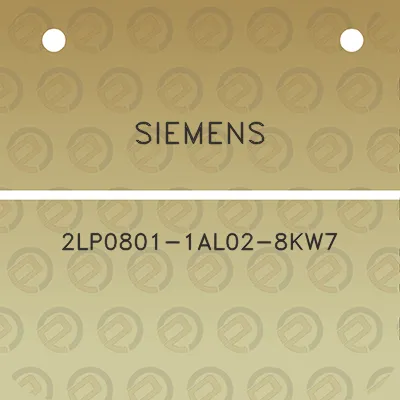 siemens-2lp0801-1al02-8kw7