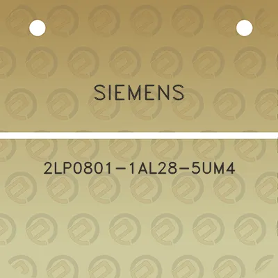 siemens-2lp0801-1al28-5um4