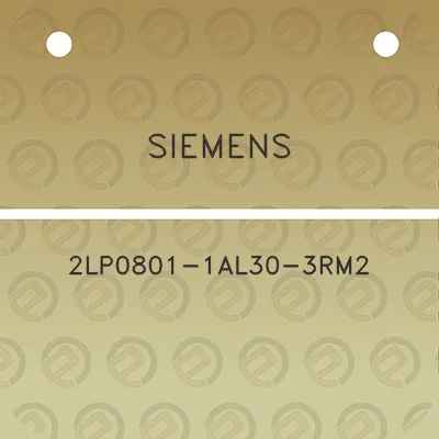 siemens-2lp0801-1al30-3rm2