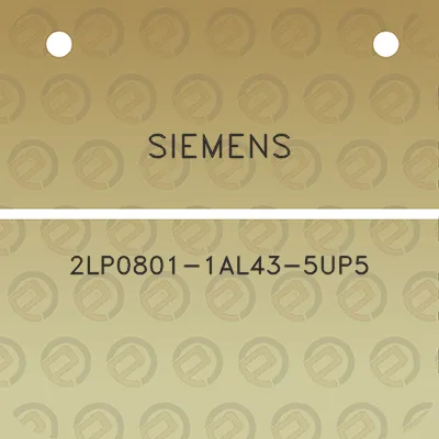 siemens-2lp0801-1al43-5up5