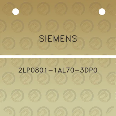 siemens-2lp0801-1al70-3dp0