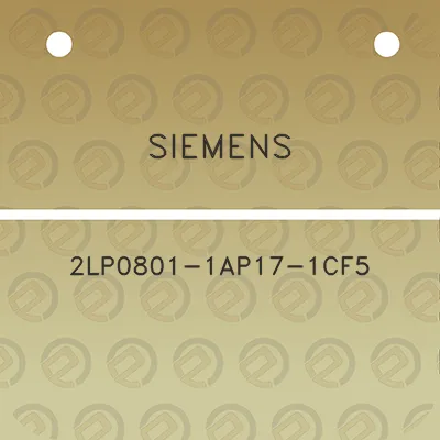 siemens-2lp0801-1ap17-1cf5