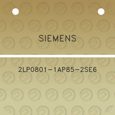 siemens-2lp0801-1ap85-2se6