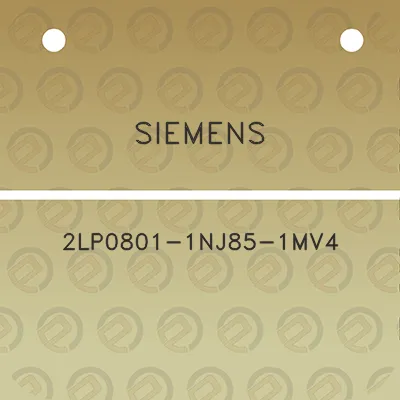 siemens-2lp0801-1nj85-1mv4