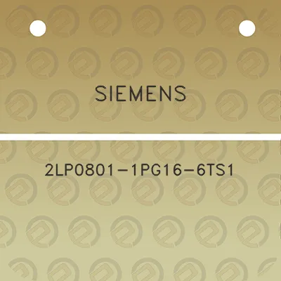 siemens-2lp0801-1pg16-6ts1