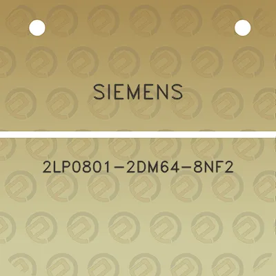 siemens-2lp0801-2dm64-8nf2