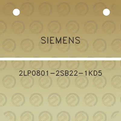 siemens-2lp0801-2sb22-1kd5