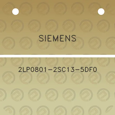 siemens-2lp0801-2sc13-5df0