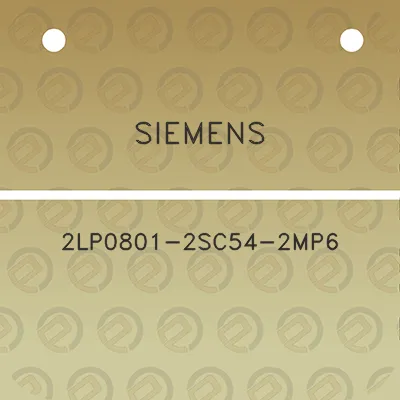 siemens-2lp0801-2sc54-2mp6