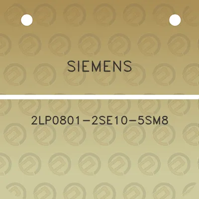 siemens-2lp0801-2se10-5sm8