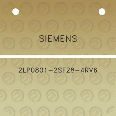 siemens-2lp0801-2sf28-4rv6