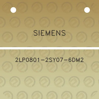 siemens-2lp0801-2sy07-6dm2