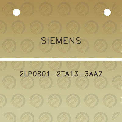 siemens-2lp0801-2ta13-3aa7